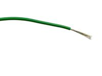 196-4313 RS PRO Green 0.75mm² Hook Up Wire, 18 AWG, 24/0.2 mm, 100m, PVC Insulation