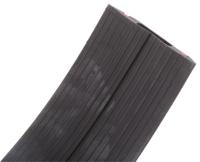 26101129 RS PRO 3m Black/Red Cable Cover in Rubber, 30 x 10mm Inside dia.