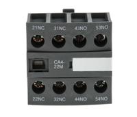 1sbn010140r1122-ca4-22m ABB Auxiliary Contact, 4 Contact, 2NC + 2NO, Front Mount CA4