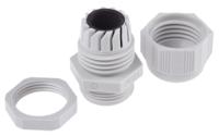 f7001300r SIB SIB-TEC Series Grey PA 6 Cable Gland, PG13.5 Thread, 5mm min., 12mm max., IP68