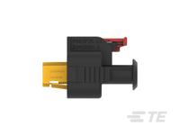 2345390-2 TE Connectivity, AMP MPC 2.8 Automotive Connector Socket Black Cable Mount 3 Way, Cable Termination