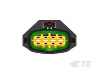 2345394-2 TE Connectivity, AMP MPC 2.8 Automotive Connector Socket Black Cable Mount 4 Way, Cable Termination