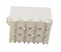 350713-1 TE Connectivity Universal MATE-N-LOK Series Straight Through Hole PCB Header, 12 Contact(s), 6.35 mm Pitch, 3 Row,