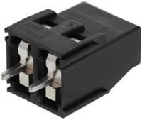 1985946 Phoenix Contact MKDSN 2.5/ 2-5.08 HT BK Series PCB Terminal Block, 2-Contact, 5.08mm Pitch, Through Hole Mount, 1-Row,