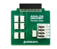 410-413 Digilent  Transistor Tester Adapter for use with Analog Discovery 2 and Analog Discovery (Legacy)