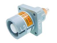 npdft-3-gy-l-t4 ITT Cannon, Veam Powerlock Grey Panel Mount Industrial Power Socket, Rated At 400A, 1.0 kV