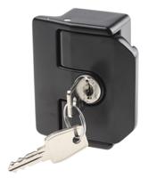 3842530353 Bosch Rexroth Die Cast Zinc, Galvanised Steel Door Lock, MGE, 10mm Slot, 40 mm, 45 mm, 50 mm Strut Profile