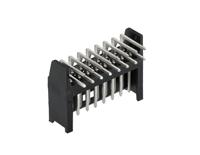 280390-1 TE Connectivity AMPMODU MOD II Series Right Angle Through Hole PCB Header, 16 Contact(s), 2.54 mm Pitch, 2 Row, Shrouded