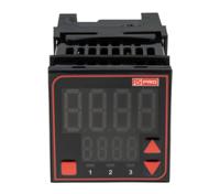 124-1068 RS PRO Panel Mount PID Temperature Controller, 48 x 48mm, 3 Output Relay, SSR, 24 V ac/dc Supply Voltage