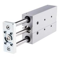 dfm-20-100-p-a-kf Festo Pneumatic Guided Cylinder - 170921, 20mm Bore, 100mm Stroke, DFM Series, Double Acting