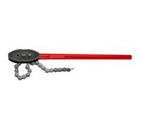 137b4p Facom Chain Wrench, 910 mm Overall, 130mm Jaw Capacity, Metal Handle