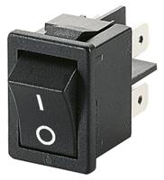 018580103-01 Marquardt DPST, On-Off Rocker Switch Panel Mount