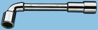 7518 Facom Hex Tubular Box Spanner, 18 mm Tip, 195 mm Overall