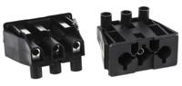 9303193581 Wieland ST18 Series Connector, 3-Pole, Female, Panel Mount, 16A, IP20