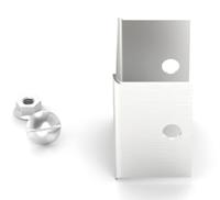 471-1574 RS PRO 304 Stainless Steel Cable Trunking Accessory, 75 x 75mm