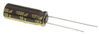 eeufm1a102l Panasonic 1000μF Aluminium Electrolytic Capacitor 10V dc, Radial, Through Hole - EEUFM1A102L