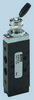 b43004ls Parker Lever 5/2 Pneumatic Manual Control Valve B43 Series, G 1/8, 1/8in, III B