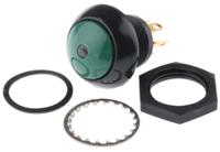lp9-11131f25 Otto Illuminated Push Button Switch, Momentary, Panel Mount, 11mm Cutout, SPDT, IP68
