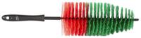 525652 Vikan Soft Bristle Black Scrubbing Brush, 345mm bristle length, Polyester bristle material