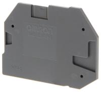 xw5es40121 XW5E End Cover for use with XW5G-S4.0-1.2-1 Grounding Terminal Block, XW5T-S4.0-1.2-1 Feed Through Terminal Block,