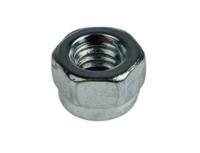 524-304 RS PRO, Bright Zinc Plated Steel Lock Nut, DIN 985, M4