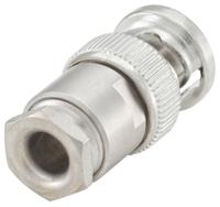 51s106-006n5 Rosenberger BNC Series, Plug Cable Mount BNC Connector, 50Ω, Clamp Termination, Straight Body