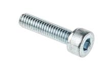 483-8225 RS PRO Bright Zinc Plated Steel Hex Socket Cap Screw, DIN 912, M4 x 16mm