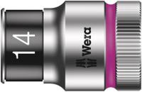 05003734001 Wera 1/2 in Drive 14mm Standard Socket, 6 point, 37 mm Overall Length
