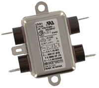 3vb1 TE Connectivity, Corcom B 3A 250 V ac, Flange Mount RFI Filter, Spade, Single Phase