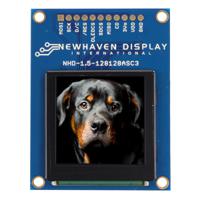 nhd-15-128128asc3 NEWHAVEN DISPLAY INTERNATIONAL 1.5in Full Colour TFT matrix OLED Display 128 x 128pixels PCB Mount Parallel Interface