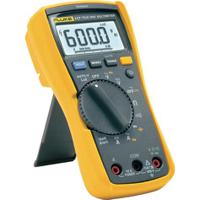 fluke-117-eur Fluke 117 Handheld Digital Multimeter, True RMS, 10A ac Max, 10A dc Max, 600V ac Max - UKAS Calibrated