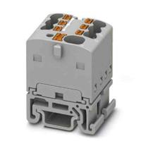 1047490 Phoenix Contact Distribution Block, 7 Way, 2.5mm², 17.5A, 500 V, Grey