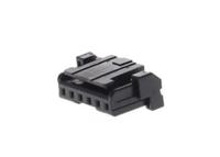 505570-0601 Molex, Micro-Lock Plus Female Crimp Connector Housing, 2mm Pitch, 6 Way, 1 Row