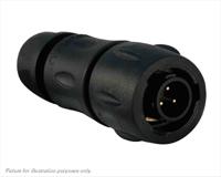 uts6jc8e33p Souriau Sunbank by Eaton Circular Connector, 3 Contacts, Cable, Standard Connector, Socket, Male, IP68, IP69K, UTS