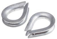 247-9111 RS PRO Steel Thimble For Use With 9mm Diameter Wire Rope