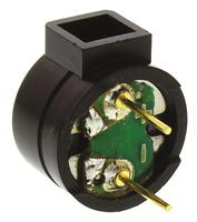 771-6932 RS PRO 80dB PCB Mount Continuous External Magnetic Buzzer Component, 12 (Dia.) x 7.5mm, 1V ac Min, 2V ac Max