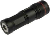176-6035 RS PRO LED Pocket Torch Black - Rechargeable 300 lm, 93 mm