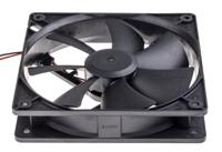 hac0251s4-000u-999 Sunon HAC Series Axial Fan, 12 V dc, DC Operation, 93m³/h, 1.9W, 155mA Max, 120 x 120 x 25mm