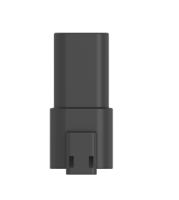 2356631-3 TE Connectivity, Superseal Pro Automotive Connector Plug Black Cable Mount 4 Way, Cable Termination