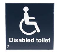 513-3650 RS PRO Tactile Sign: Disability Access, Self-Adhesive Plastic, 150 x 150mm