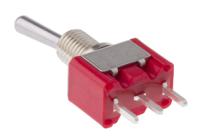 734-7003 RS PRO Toggle Switch, PCB Mount, On-On, SPDT, Through Hole Terminal