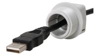 qvt-20 Icotek QVT Series Grey Polycarbonate Cable Gland, M20 Thread, IP54
