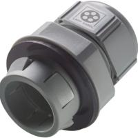 53112876 Lapp SKINTOP Series Grey Polyamide Cable Gland, M16 Thread, 5mm min., 9mm max., IP68