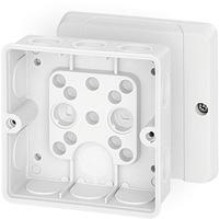 de-9341 HENSEL DE Series White Polycarbonate Junction Box, IP55, 55 x 98 x 98mm