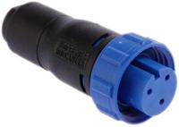 px041003s5560 Bulgin Circular Connector, 3 Contacts, Cable, Miniature Connector, Socket, Female, IP68, Buccaneer 400 Series