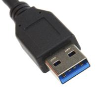 116-9372 RS PRO USB 3.1, Male USB A to Male USB C, 1m