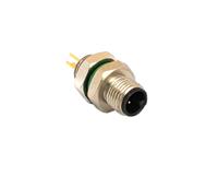 pxmbni05fpm04apc Bulgin Circular Connector, 4 Contacts, Front, M5 Connector, Plug, Male, IP67, Buccaneer M5 Series