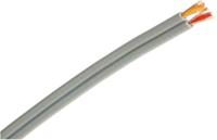207-5327 RS PRO 2 Core Microphone Cable, 0.14 mm² CSA Screened, 2.9 x 5.9mm od, 100m, Grey