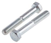 917-3081 RS PRO Bright Zinc Plated Steel, Hex Bolt, M5 x 35mm