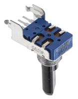 rk11k1120a2b Alps Alpine RK11K 10kΩ Rotary Carbon Film Potentiometer, Panel Mount (Through Hole), RK11K1120A2B